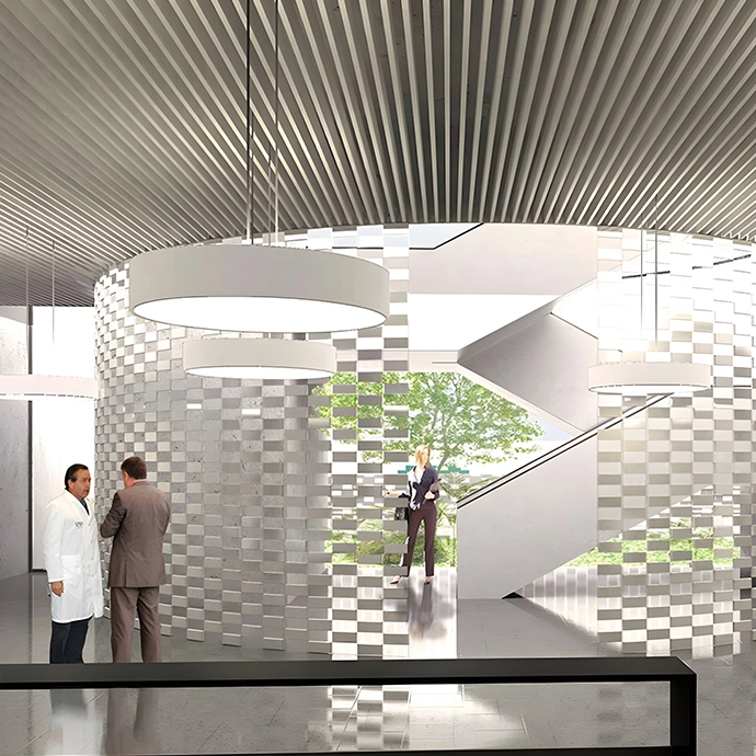 Criqt research center – Barcelona project inner