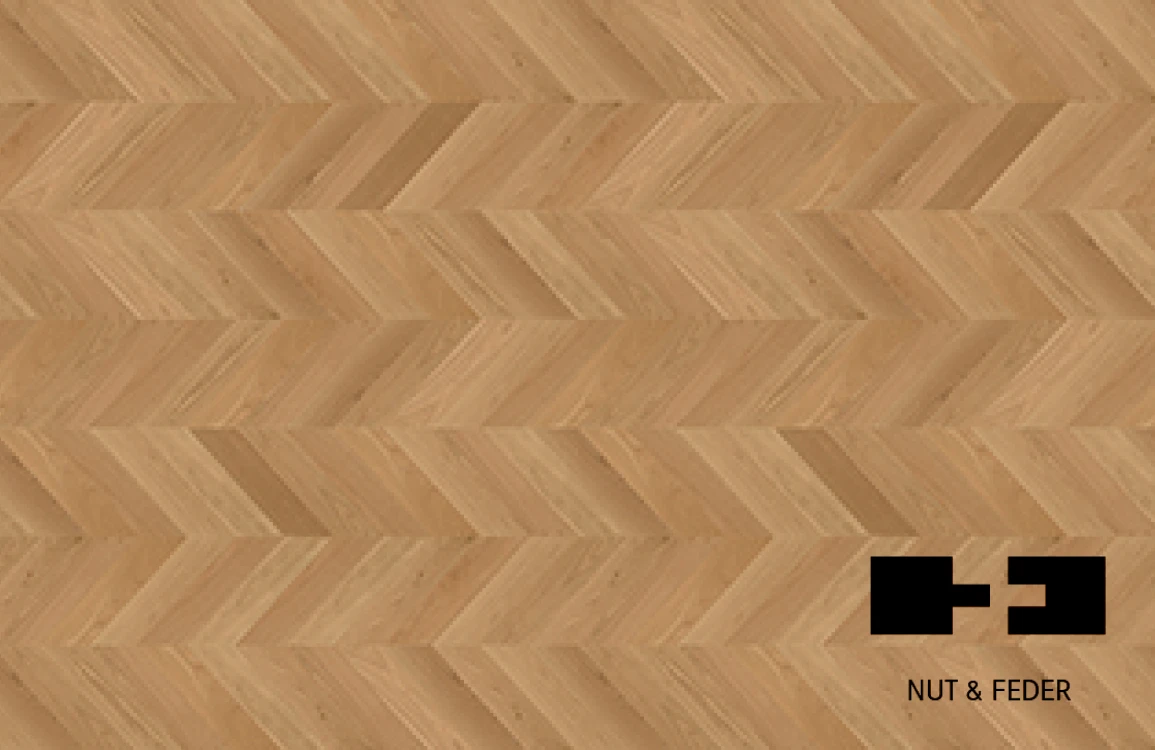 Chevron Oak 37.5° Natural Classic