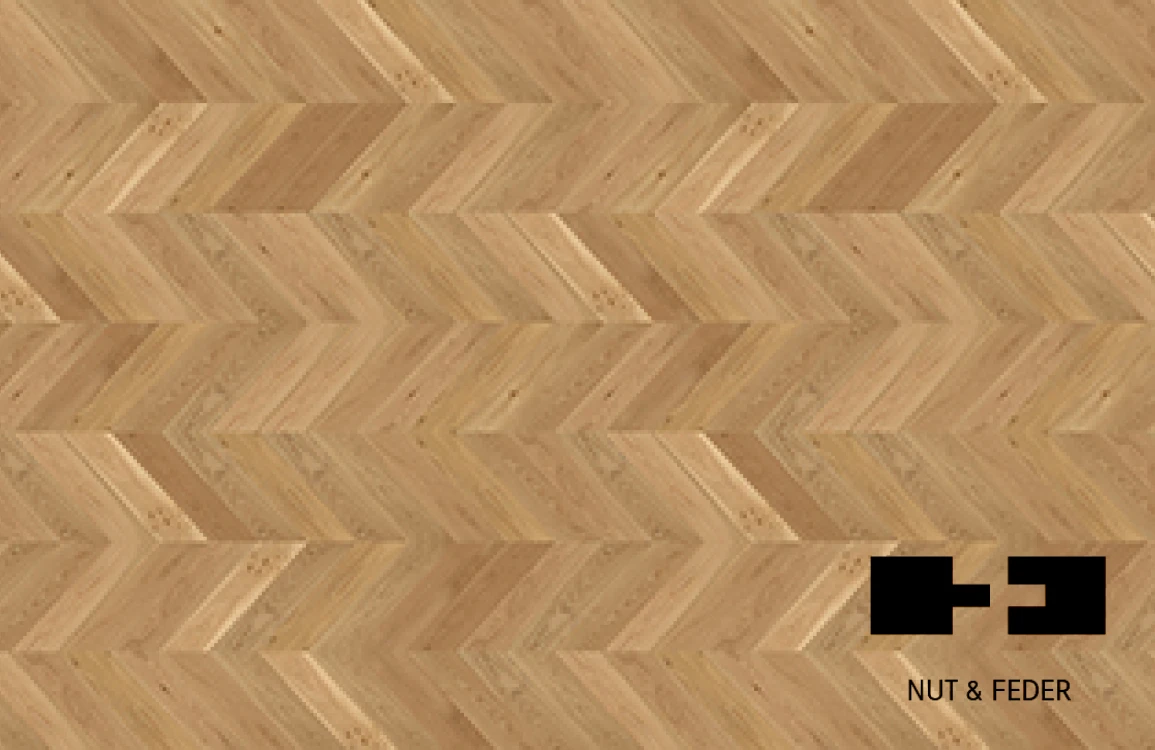 Chevron Oak 37.5° NaturalClassic