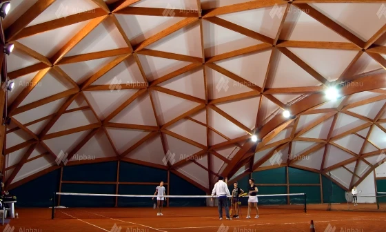 double tennis court